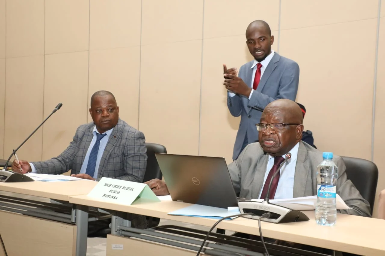 Lusaka Province Chiefs make Submissions to the Technical Committee