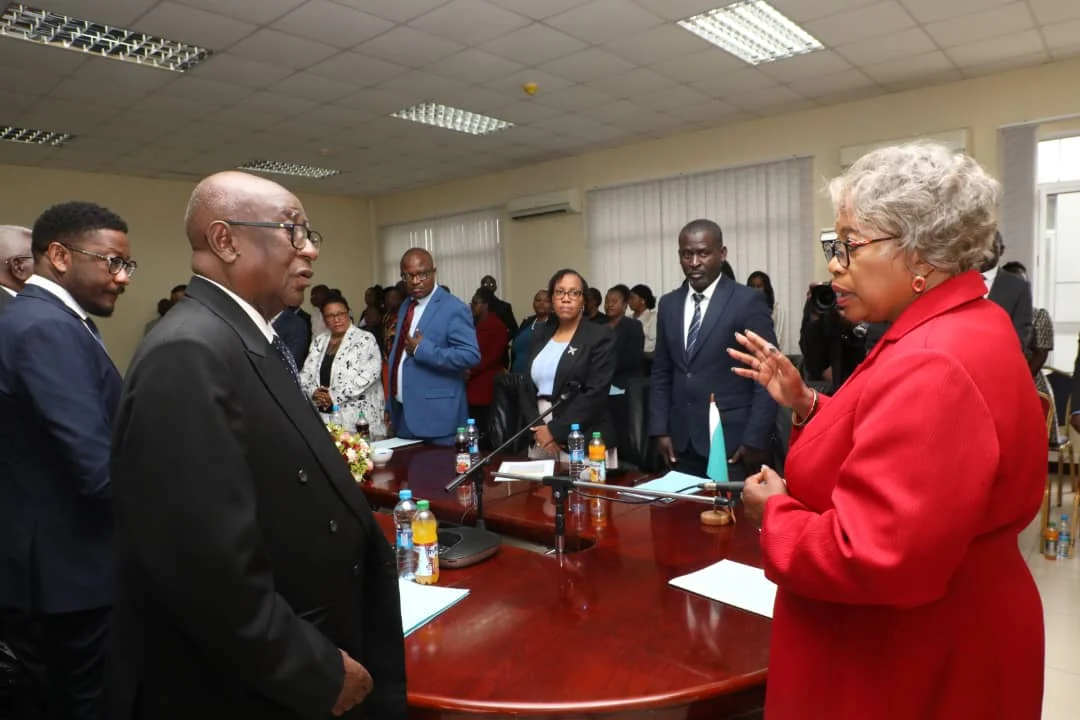 Technical Committee Members pay courtesy call on Lusaka Provincial Administration