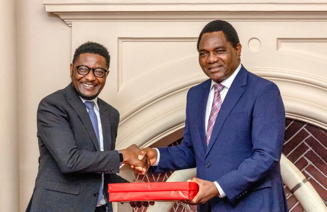 TCCA Hands Over Report to President Hakainde Hichilema